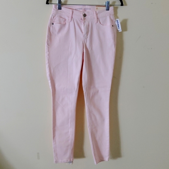 Old Navy Rockstar Super Skinny Ankle Mid- Rise Women's pants Size 2 - Picture 1 of 4